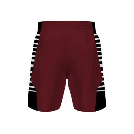 Holloway Adult Sublimated 4-Way Stretch 8 Inch Basketball Shorts Team Basketball Shorts