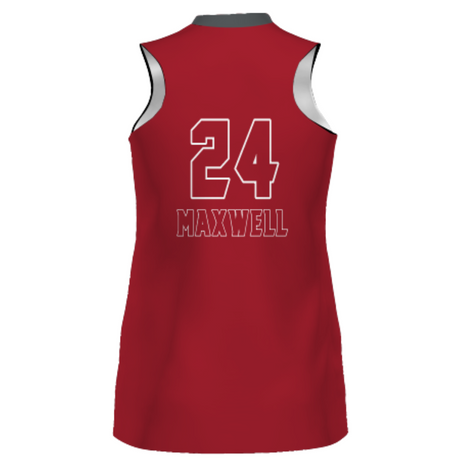 Holloway Ladies Sublimated 4-Way Stretch Racerback Basketball Jersey Team Basketball Jerseys