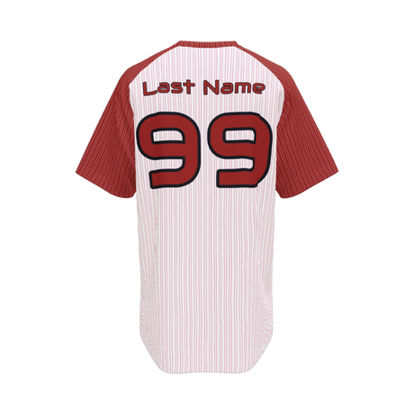 New Balance Men's 300 Sublimated 2 Baseball Jersey V-neck Team Baseball Jerseys