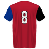 Holloway Sublimated Turbo Crew Neck Baseball Jersey Team Baseball Jerseys