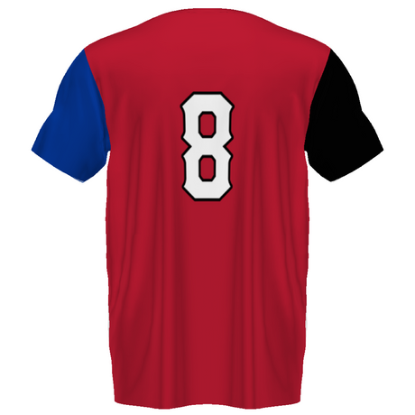 Holloway Sublimated Turbo Crew Neck Baseball Jersey Team Baseball Jerseys