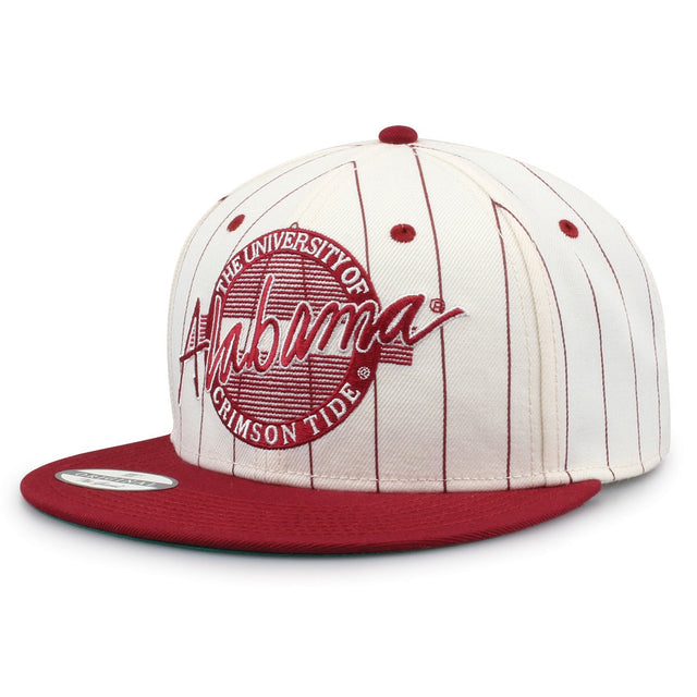The Game Headwear Alabama Flat Brim Snapback Hat