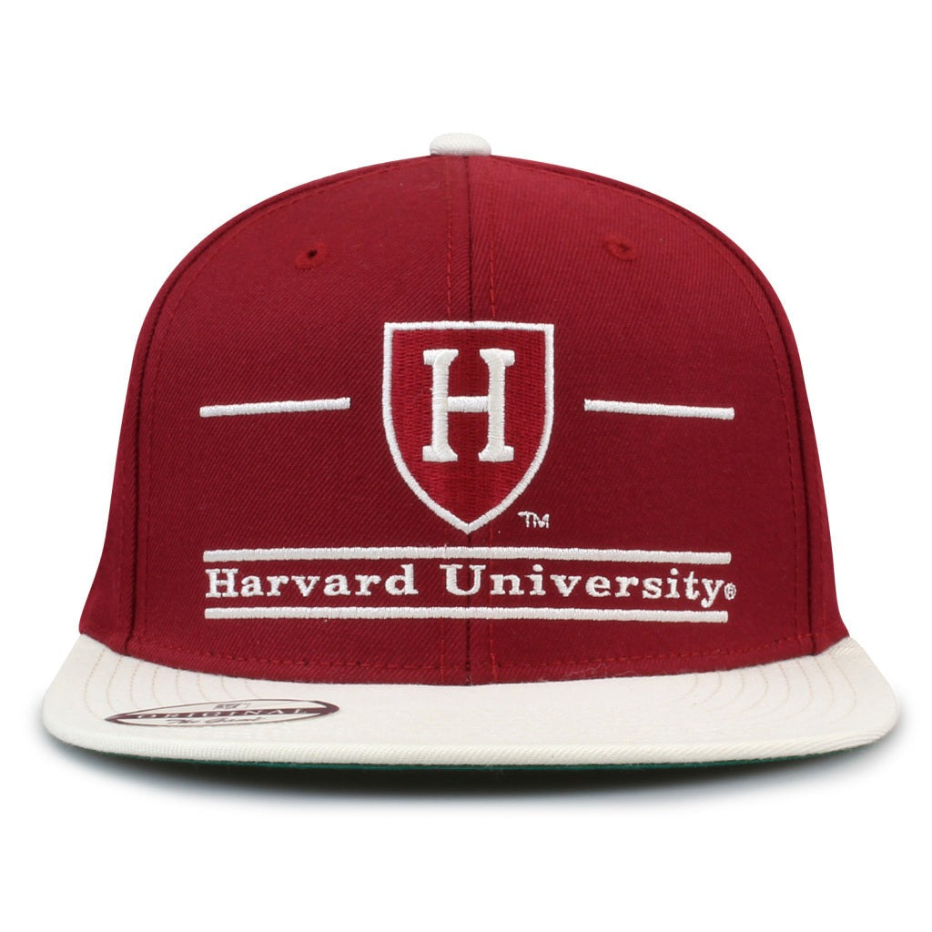 The Game Headwear Harvard Flat Brim Snapback Hat