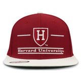 The Game Headwear Harvard Flat Brim Snapback Hat