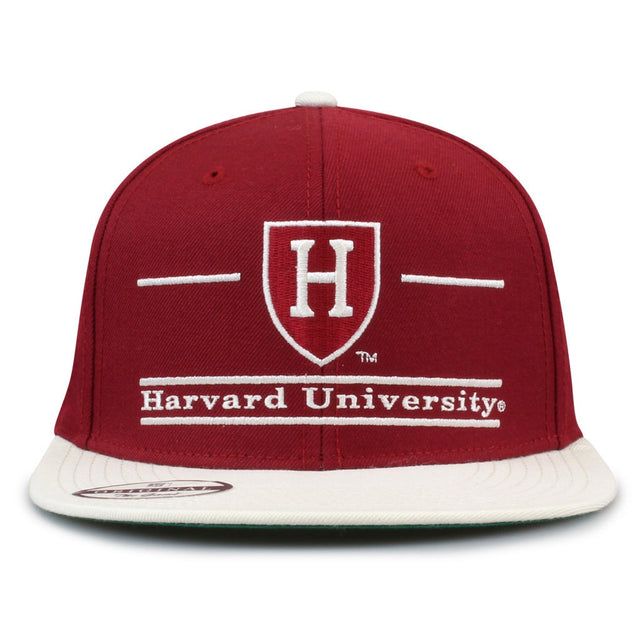 The Game Headwear Harvard Flat Brim Snapback Hat