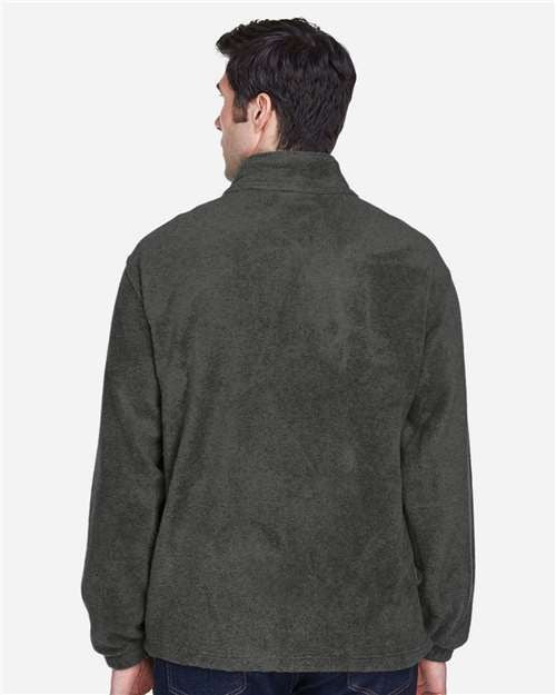 Harriton Men's Tall Full-Zip Fleece-5