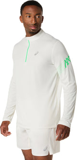 Asics Men's Icon Long Sleeve 1/2 Zip Top-3