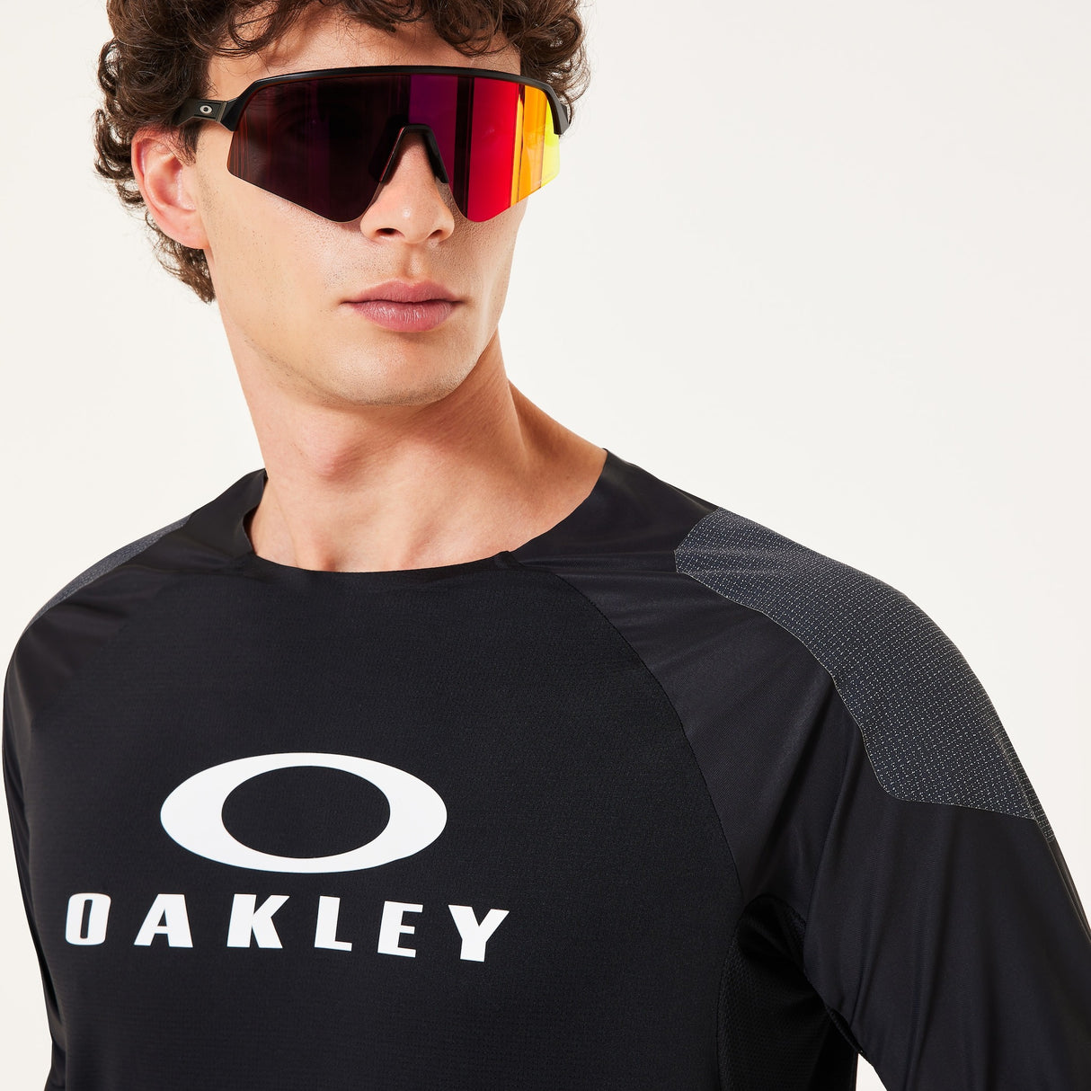 Oakley Men's Seeker Edge Long Sleeve Jersey T-Shirt-5