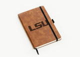 Rico Industries NCAA LSU Tigers Brown - Primary Laser Engraved Small Notepad-2