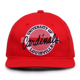The Game Headwear Louisville Retro Snapback Hat