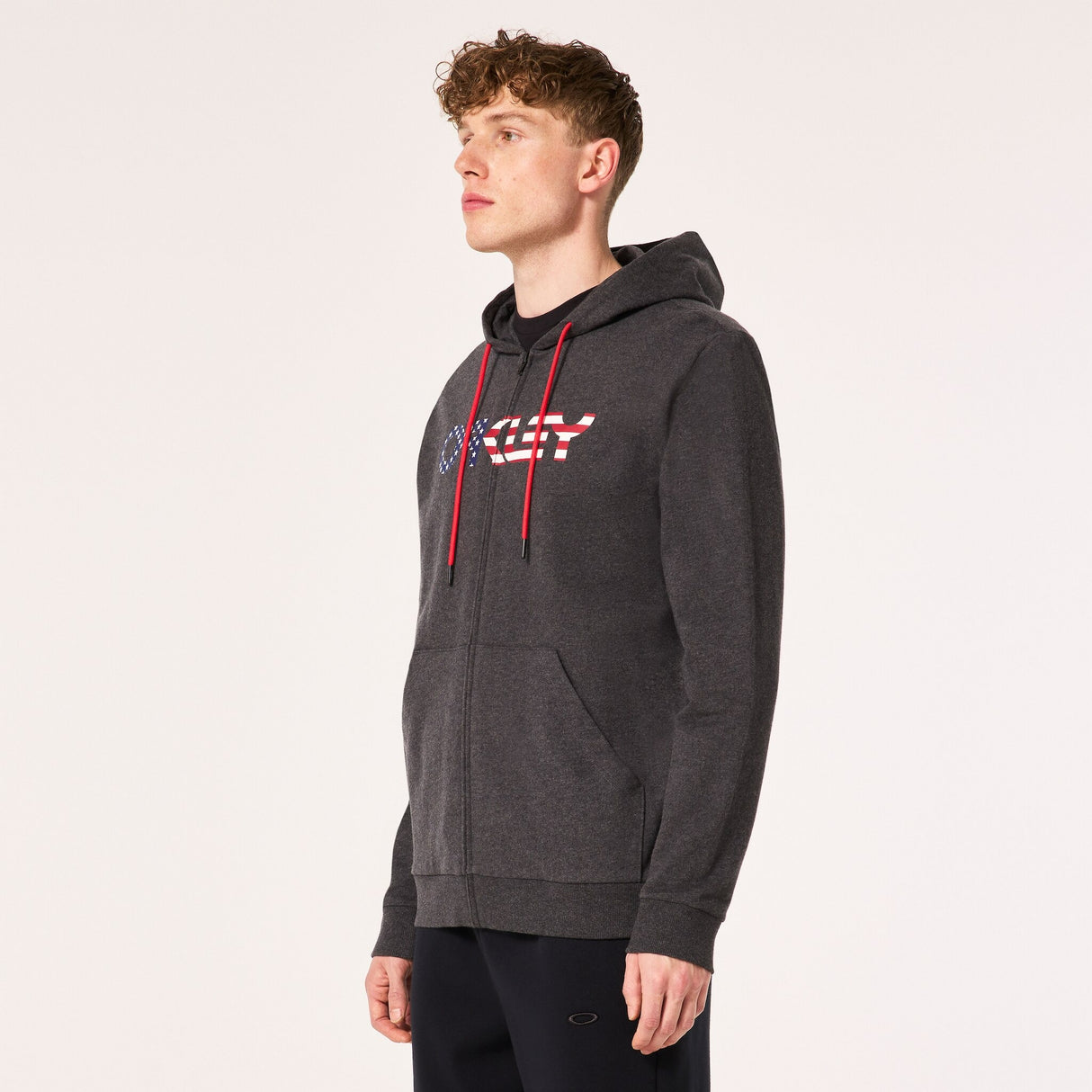 Oakley Men's Teddy Full Zip Hoddie Sweatshirt-3