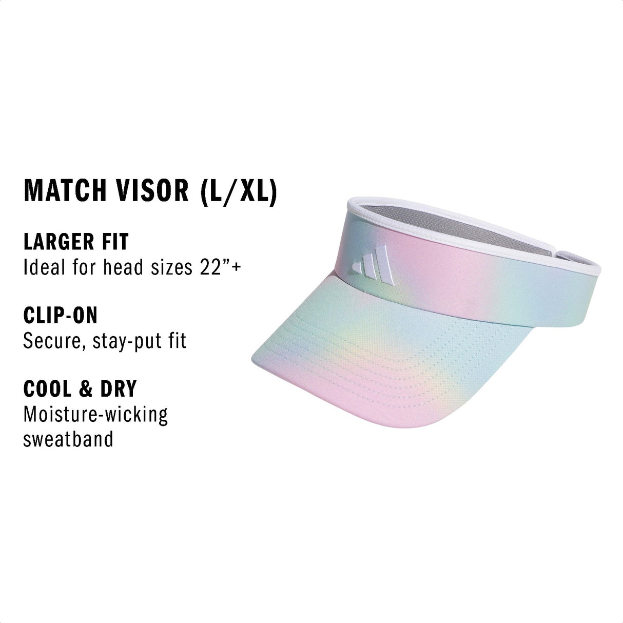 adidas Women's Match 2 Visor-2