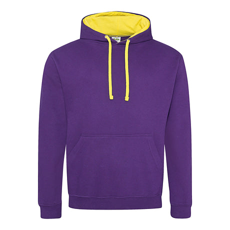 A4 Men's Varsity Contrast Hoodie