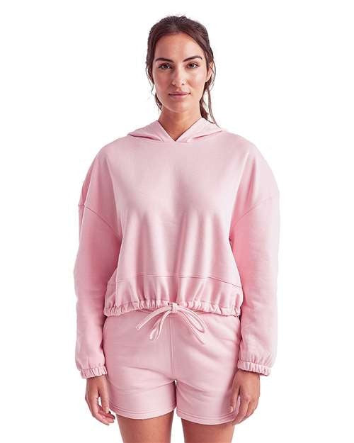 TriDri Women's Cropped Maria Hooded Sweatshirt-1