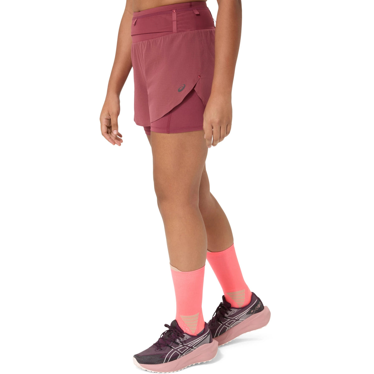 Asics Women's Fujitrail Elite Shorts-3