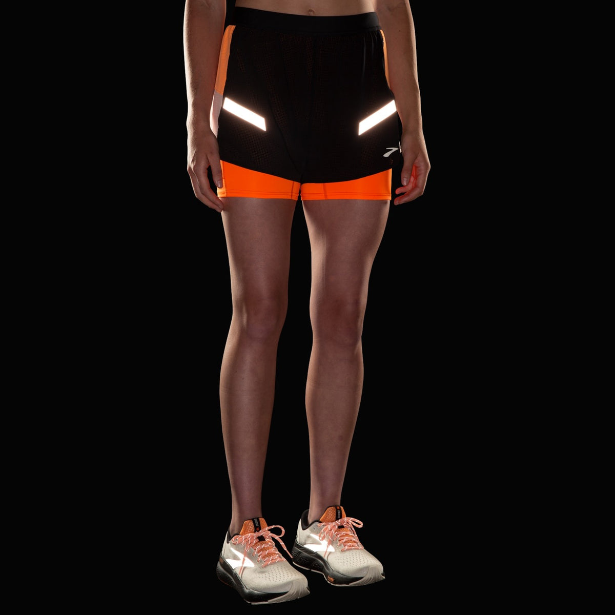 Brooks Women's Run Visible 4" 2-in-1 Shorts 2.0-5