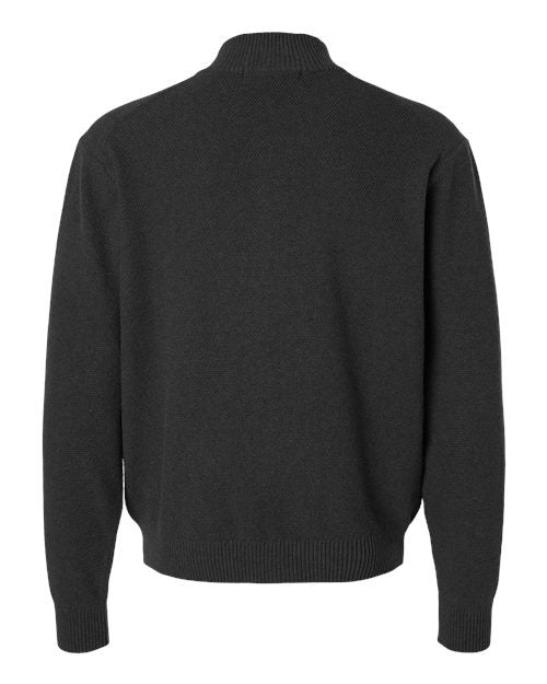 Devon & Jones Men's Hartland Textured Full Zip Sweater-2