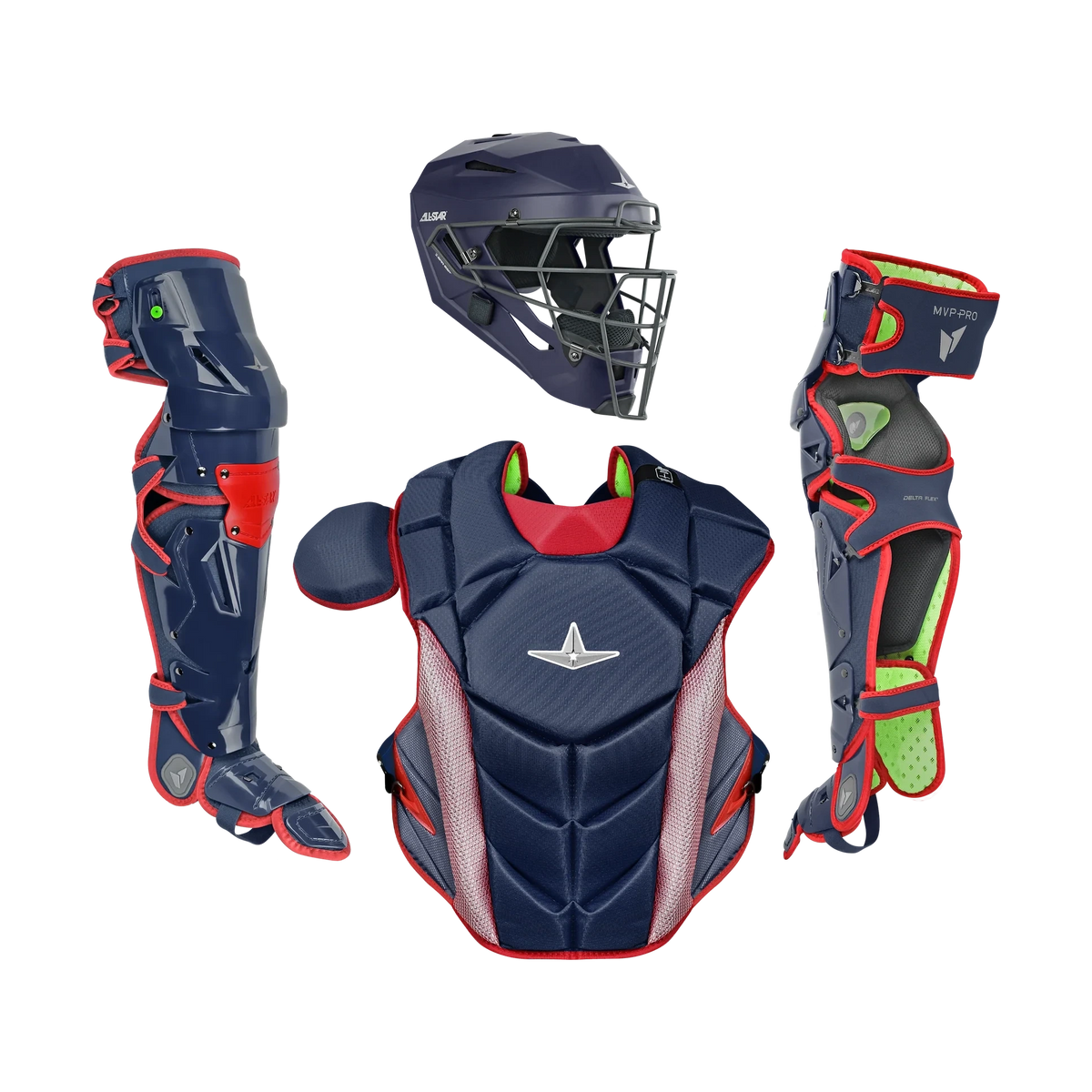 All Star MVP-PRO 2026 Series Baseball Catcher's Kit