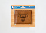 Rico Industries NBA  Chicago Bulls  Laser Engraved Billfold Wallet-3