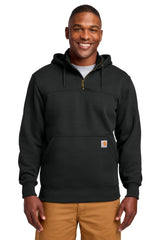 Carhartt Men's   Tall Rain Defender   Paxton Heavyweight Hooded Zip Mock Sweatshirt CTT100617