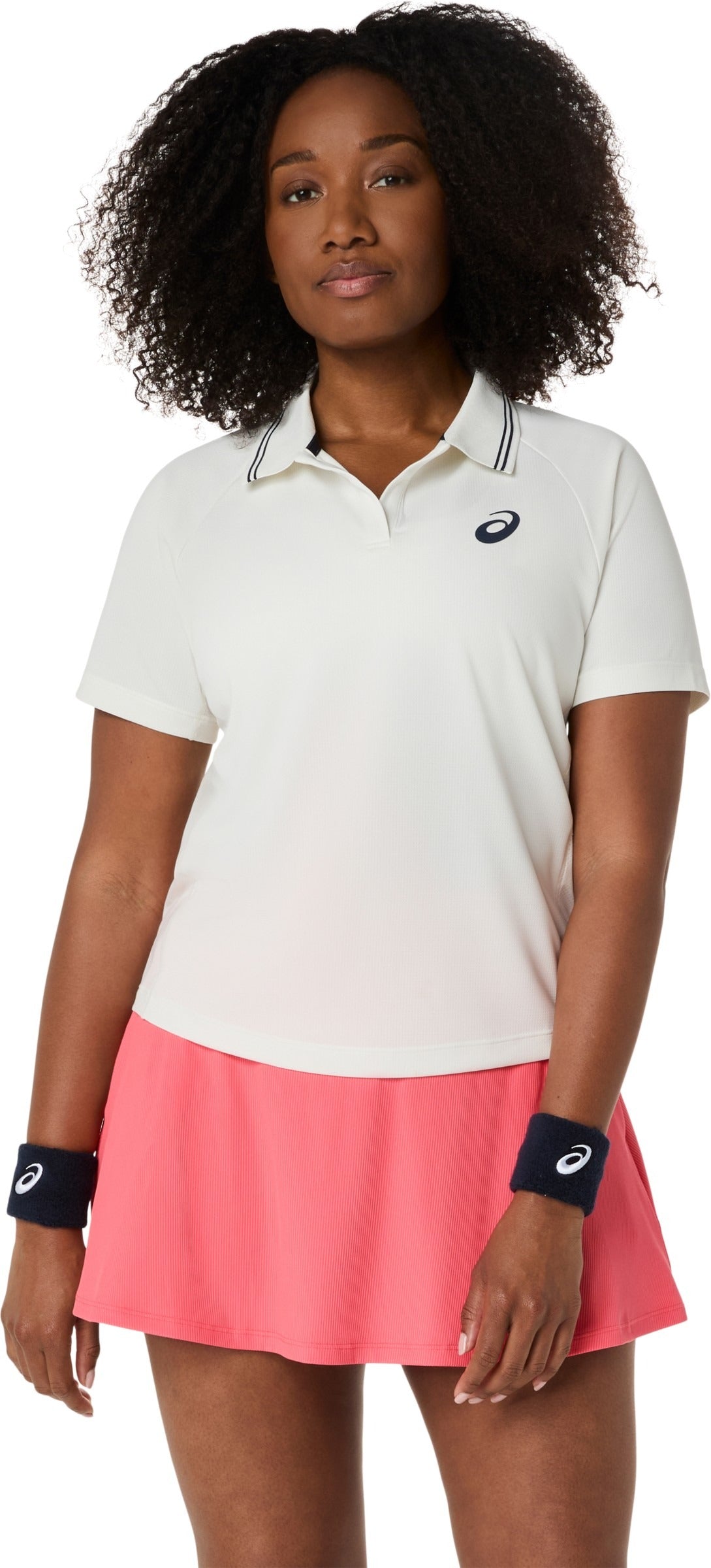 Asics Women's Game Polo Short Sleeve Top-1
