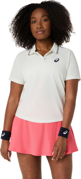 Asics Women's Game Polo Short Sleeve Top-1