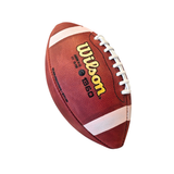 Wilson Junior TDJ Traditional Leather Football-3