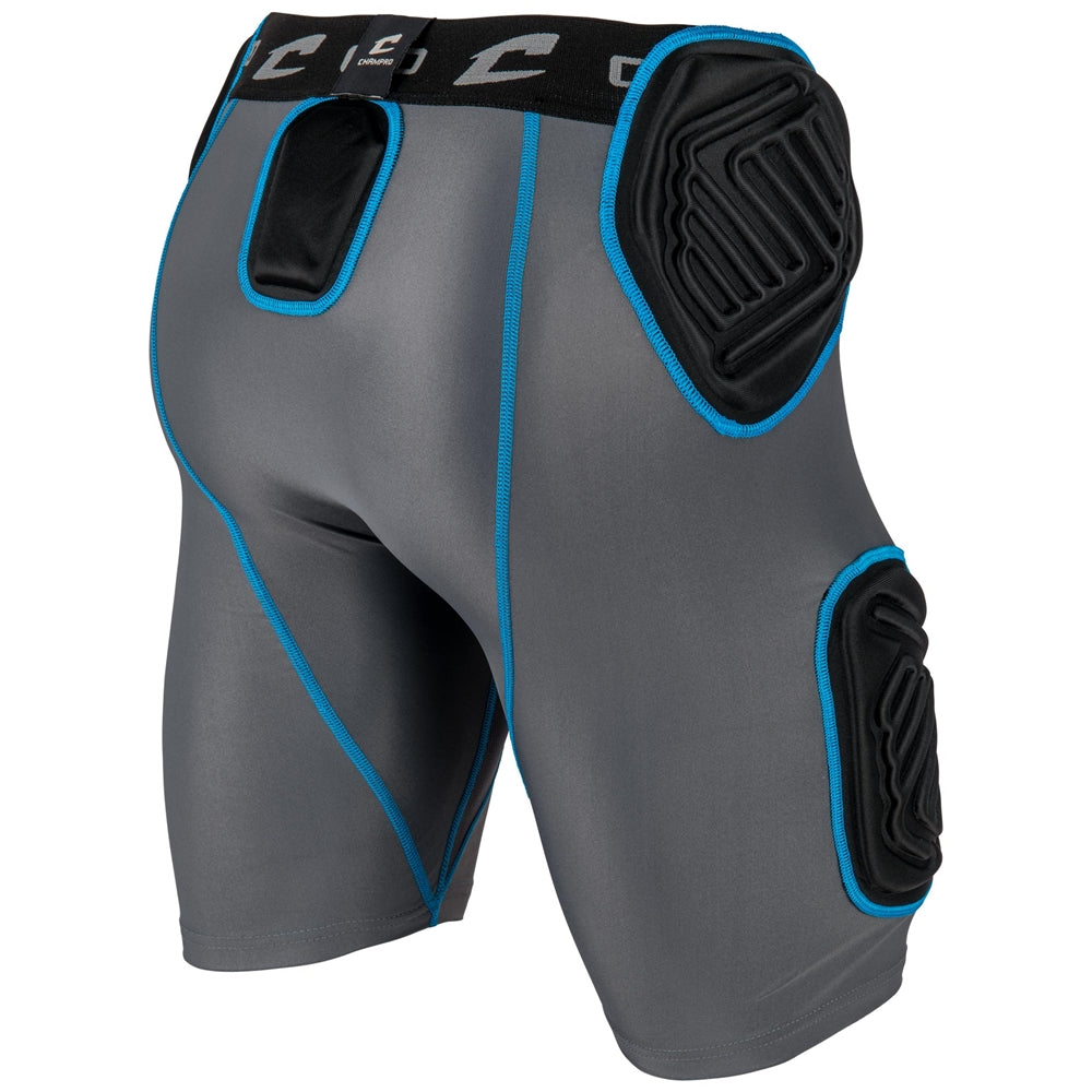 Champro Men's Bull Rush 5-Pad Integrated Football Girdle
