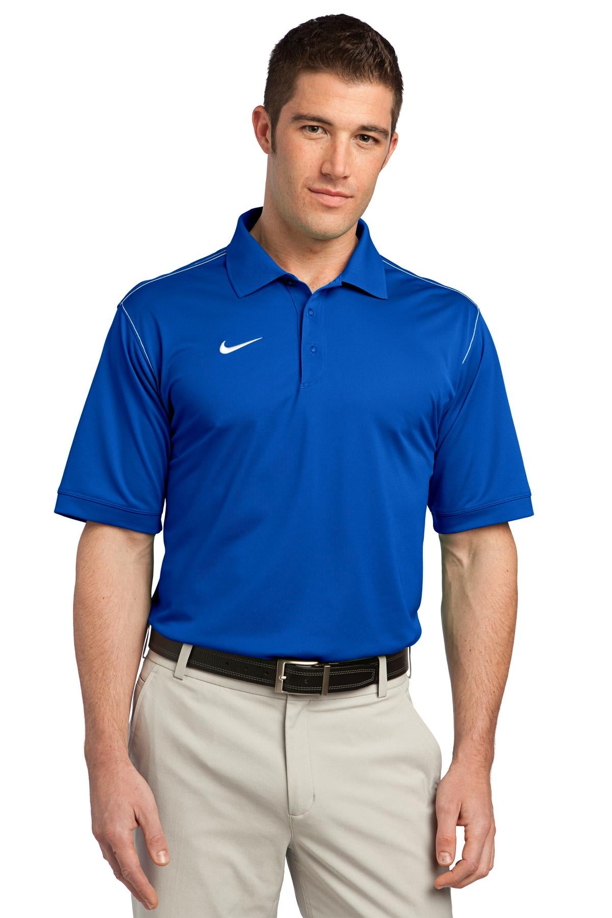 Nike Men's Dri-FIT Sport Swoosh Pique Polo