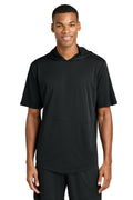 Sport-Tek Men's   Club Short Sleeve Hoodie ST445