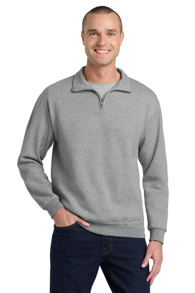 Jerzees Men's   NuBlend   1/4-Zip Cadet Collar Sweatshirt