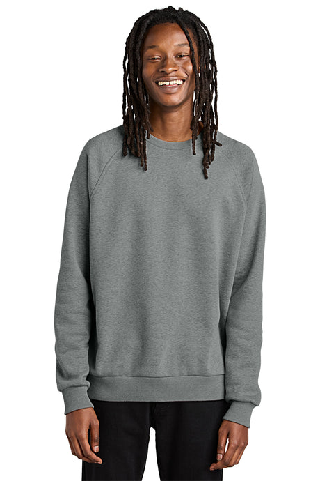 AllMade Men's   Organic CVC Fleece Crewneck Sweatshirt AL5004