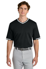 Sport-Tek Men's   Tough Mesh V-Neck Baseball Jersey ST221
