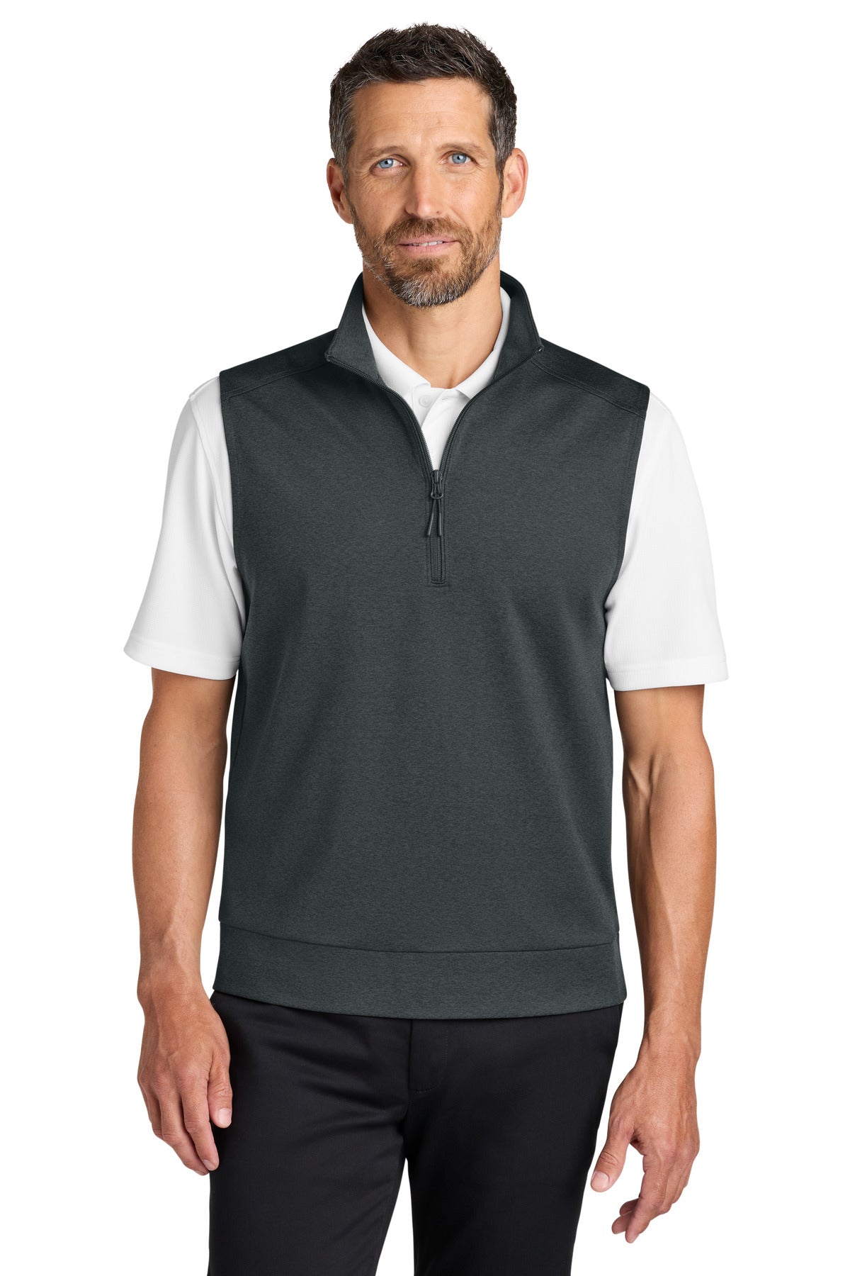 Port Authority Men's   C-FREE   Double Knit 1/4-Zip Vest K880V