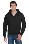 Jerzees Men's   Super Sweats   NuBlend   Full-Zip Hooded Sweatshirt