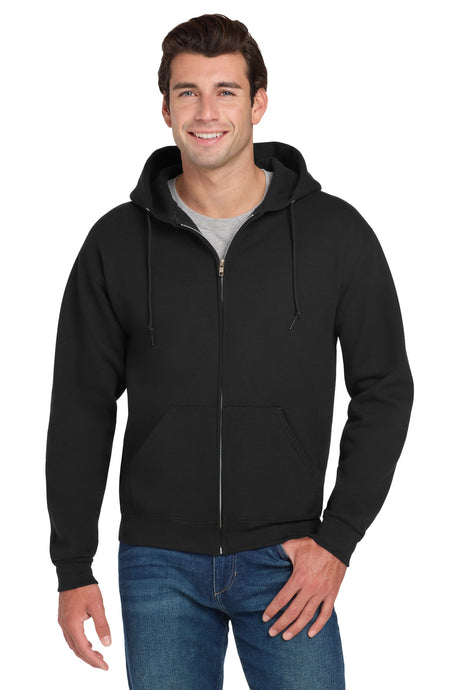 Jerzees Men's   Super Sweats   NuBlend   Full-Zip Hooded Sweatshirt