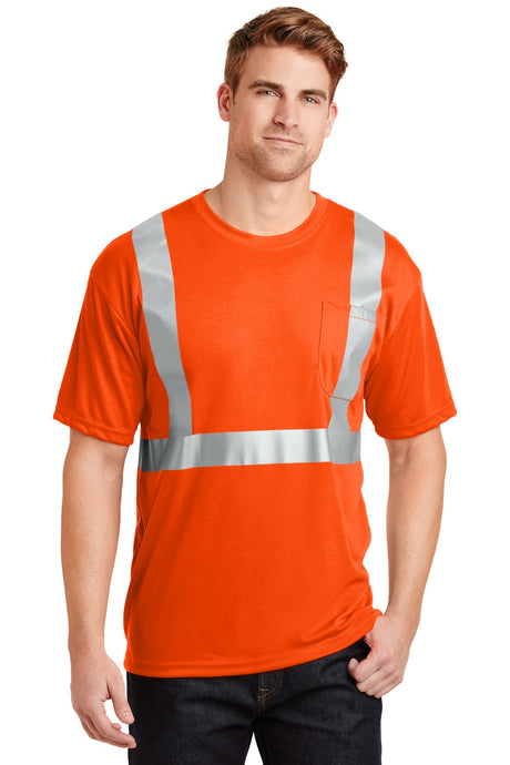 CornerStone Men's   ANSI 107 Class 2 Safety T-Shirt
