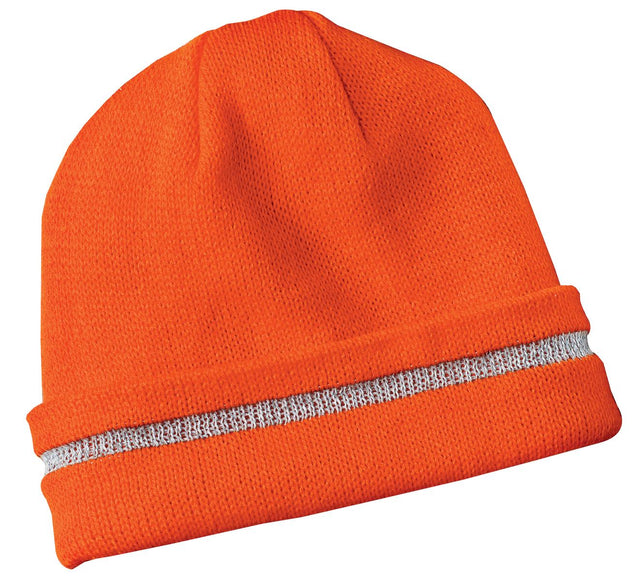 CornerStone    Enhanced Visibility Beanie with Reflective Stripe
