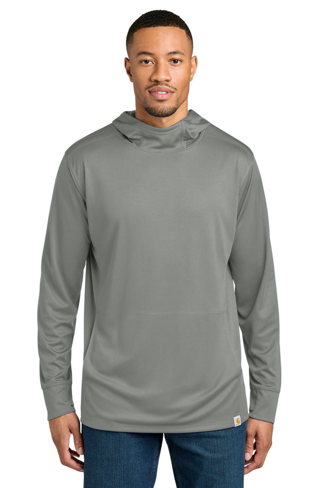 Carhartt Men's Force   Sun Defender   Long Sleeve Hooded T-Shirt CT106923