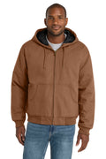CornerStone Men's   Duck Cloth Hooded Work Jacket