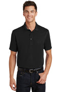 Port Authority Men's   Poly-Charcoal Blend Pique Polo
