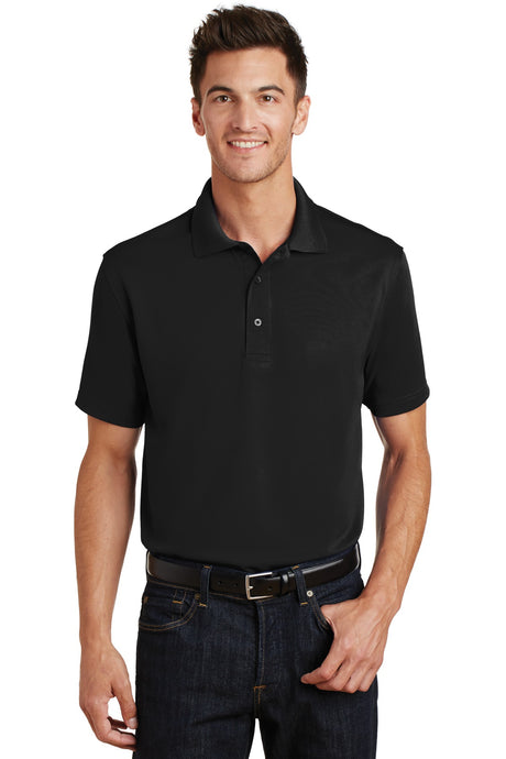 Port Authority Men's   Poly-Charcoal Blend Pique Polo