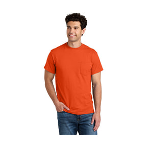Gildan Men's   DryBlend   50 Cotton/50 Poly Pocket T-Shirt