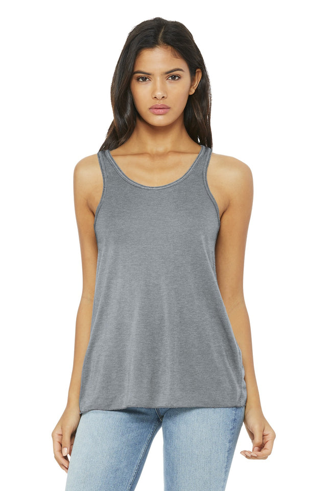 Bella + Canvas Women's    Flowy Racerback Tank
