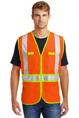 CornerStone Men's   ANSI 107 Class 2 Dual-Color Safety Vest
