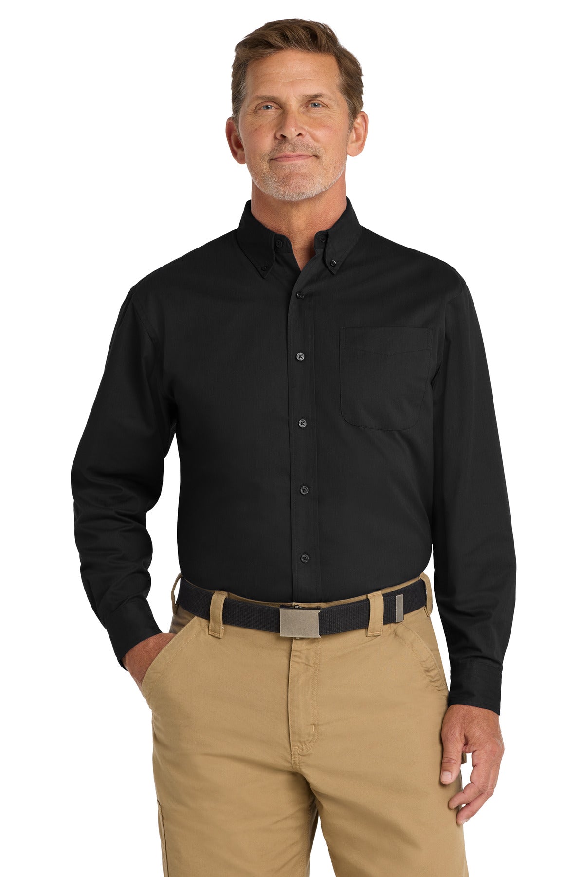 CornerStone Men's   Long Sleeve SuperPro   Twill Shirt