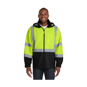 CornerStone Men's   ANSI 107 Class 3 Safety Windbreaker