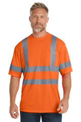 CornerStone Men's   ANSI 107 Class 3 Short Sleeve Snag-Resistant Reflective T-Shirt