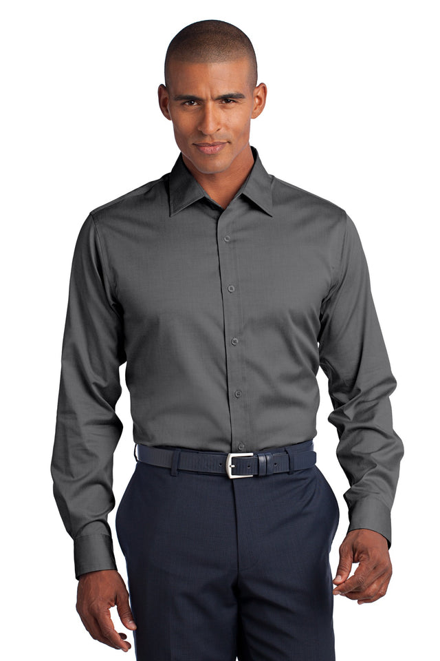 Red House Men's   Slim Fit Non-Iron Pinpoint Oxford Shirt