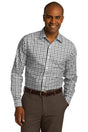 Red House Men's   Tricolor Check Slim Fit Non-Iron Shirt
